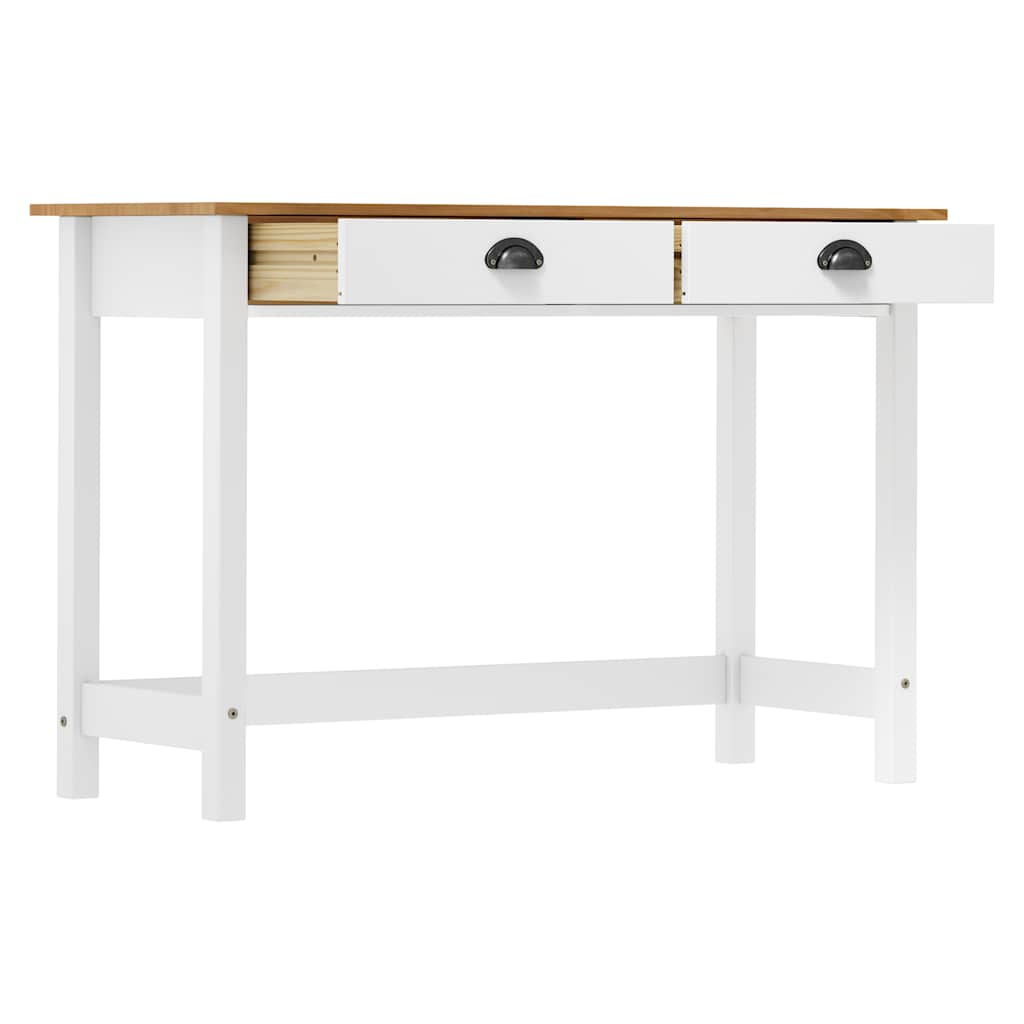 Consolle Hill con 2 Cassetti 110x45x74 cm in Massello di Pino