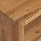 Tavolino da Salotto 110x60x40 cm in Legno Massello di Teak