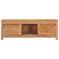 Mobile Porta TV 100x30x35 cm in Legno Massello di Teak