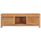 Mobile Porta TV 100x30x35 cm in Legno Massello di Teak