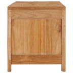 Mobile Porta TV 100x30x35 cm in Legno Massello di Teak