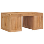 Tavolino da Salotto 90x50x40 cm in Legno Massello di Teak