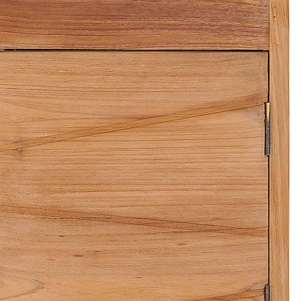 Tavolino da Salotto 90x50x40 cm in Legno Massello di Teak