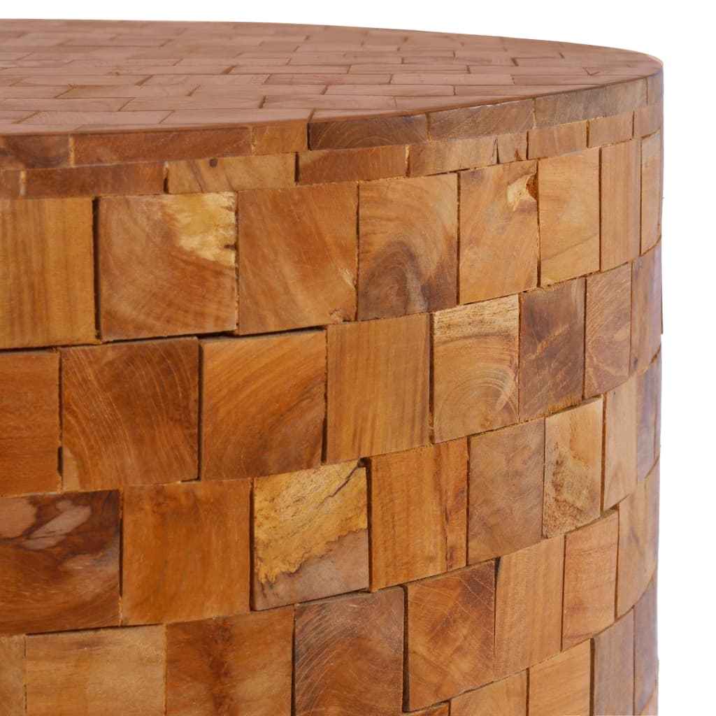 Tavolino da Salotto 60x60x35 cm in Legno Massello di Teak