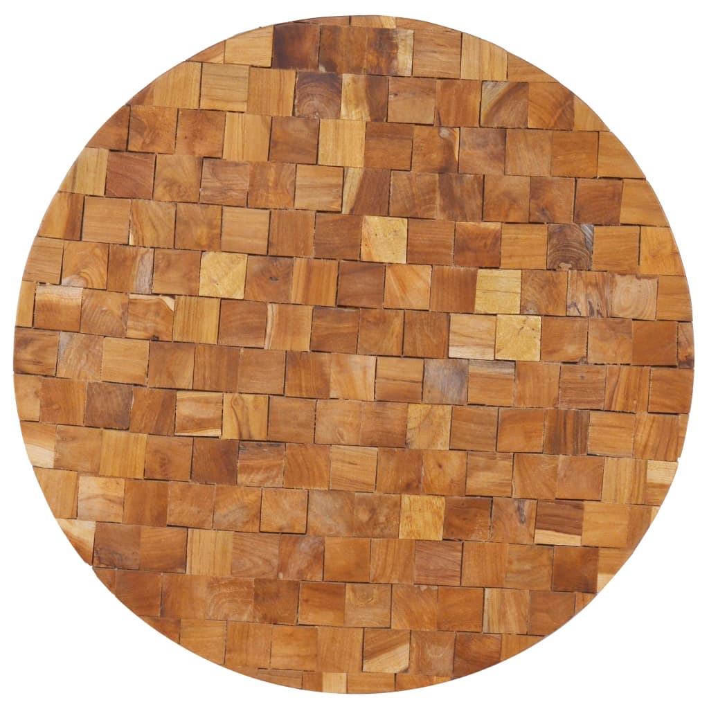 Tavolino da Salotto 60x60x35 cm in Legno Massello di Teak