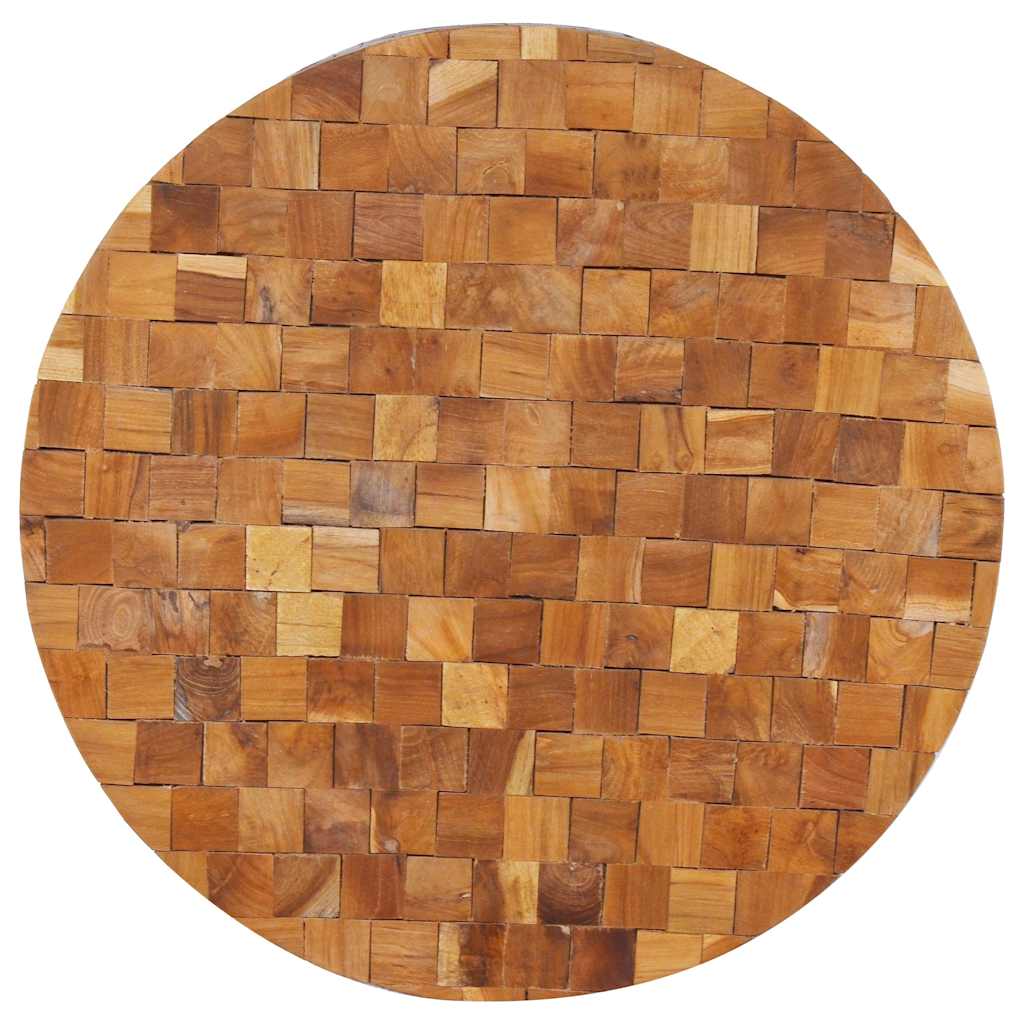 Tavolino da Salotto 60x60x35 cm in Legno Massello di Teak