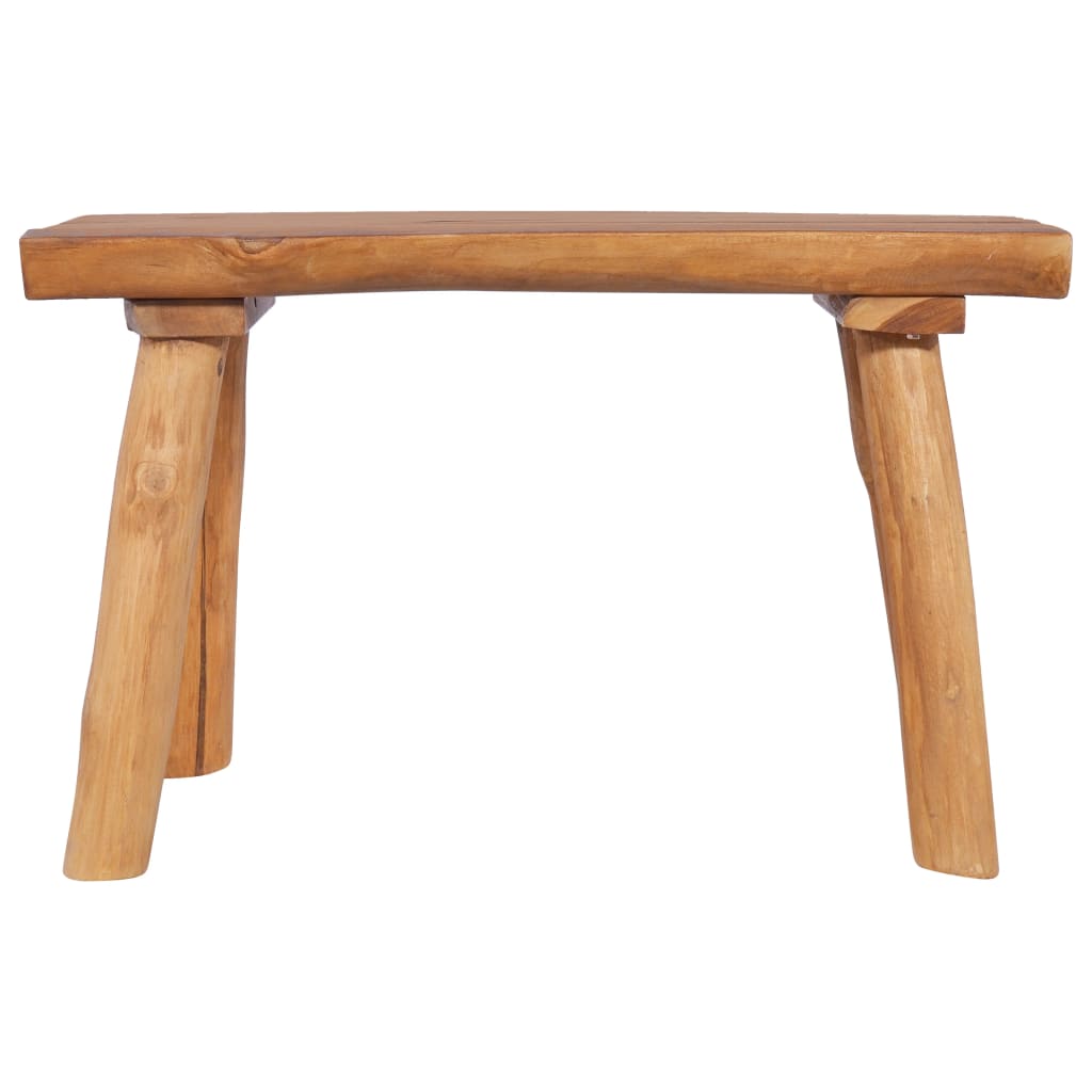 Panchina da Giardino 80 cm in Legno Massello di Teak