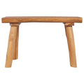 Panchina da Giardino 80 cm in Legno Massello di Teak