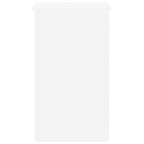 Scrivania Bianca 90x45x76 cm in Legno Multistrato