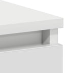 Scrivania Bianca 90x45x76 cm in Legno Multistrato