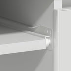 Scrivania Bianca 90x45x76 cm in Legno Multistrato