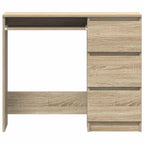 Scrivania Rovere Sonoma 90x45x76 cm in Legno Multistrato