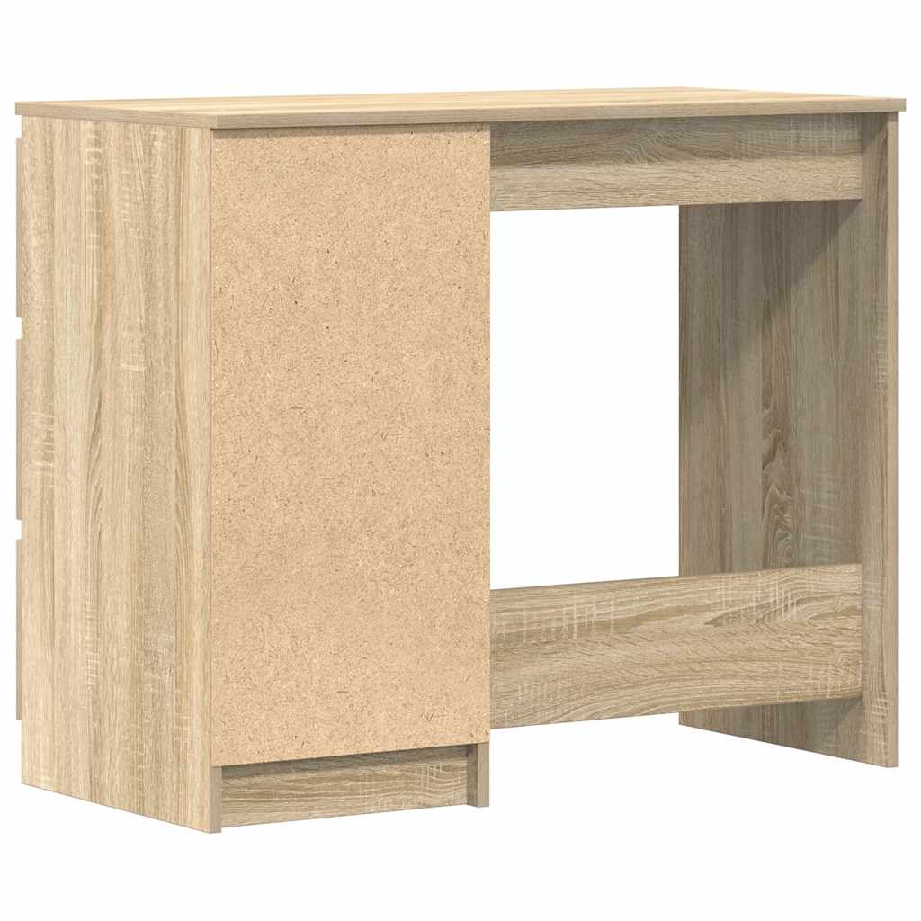 Scrivania Rovere Sonoma 90x45x76 cm in Legno Multistrato
