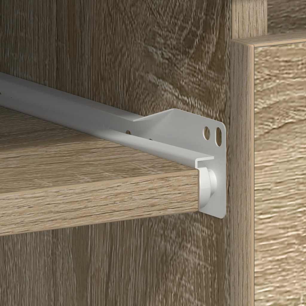Scrivania Rovere Sonoma 90x45x76 cm in Legno Multistrato