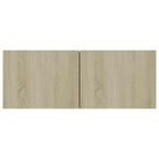 Mobile Porta TV Rovere Sonoma 80x30x30 cm in Legno Multistrato