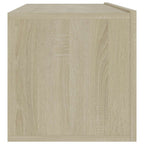 Mobile Porta TV Rovere Sonoma 100x30x30 cm in Legno Multistrato