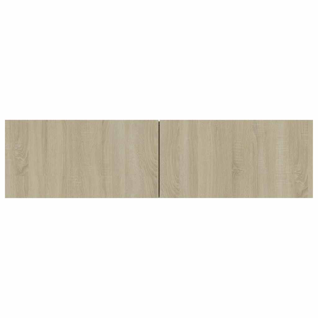 Mobile Porta TV Rovere Sonoma 120x30x30 cm in Legno Multistrato