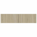 Mobile Porta TV Rovere Sonoma 120x30x30 cm in Legno Multistrato