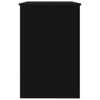Scrivania Nera 100x50x76 cm in Legno Multistrato