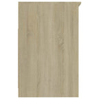 Cassettiera Rovere Sonoma 40x50x76 cm in Legno Multistrato