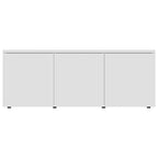 Mobile Porta TV Bianco 80x34x30 cm in Legno Multistrato