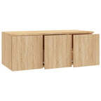 Mobile Porta TV Rovere Sonoma 80x34x30 cm Legno Multistrato