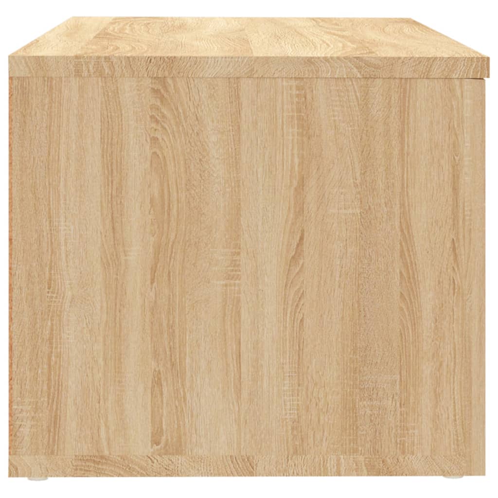 Mobile Porta TV Rovere Sonoma 80x34x30 cm Legno Multistrato