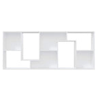 Libreria Bianca 67x24x161 cm in Legno Multistrato