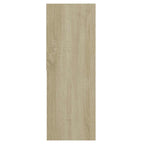 Libreria Rovere Sonoma 67x24x161 cm in Legno Multistrato