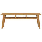 Mobile Porta TV 120x35x45 cm in Legno Massello di Teak