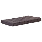 Cuscini per Pallet e Pavimento 2 pz in Cotone Antracite