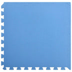 Tappetino a Incastro 6 pz 2,16 m² in Schiuma EVA Blu