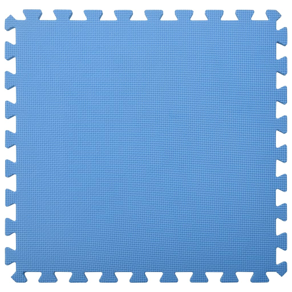 Tappetino a Incastro 6 pz 2,16 m² in Schiuma EVA Blu