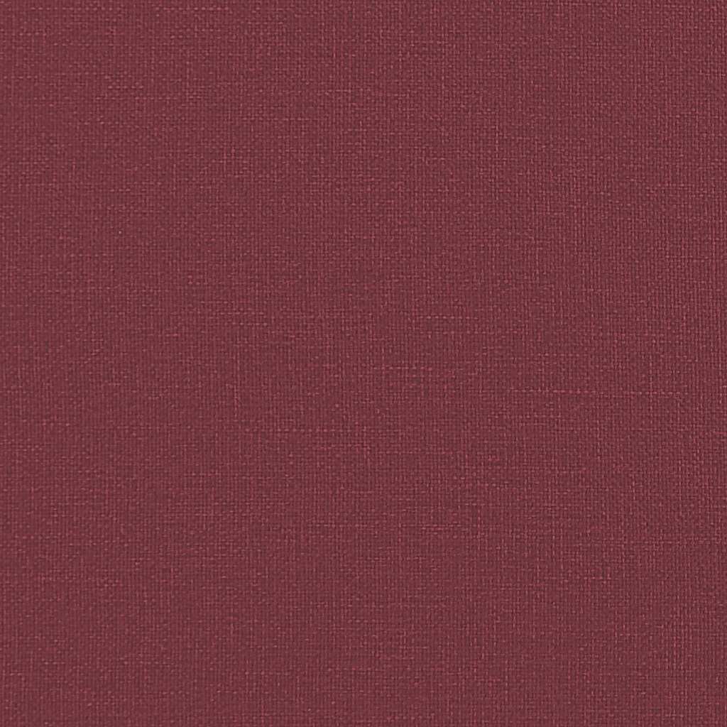Poltrona Reclinabile in Tessuto Rosso Vino