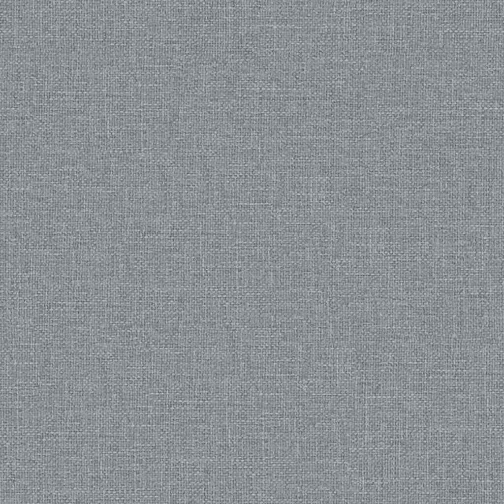 Poltrona Reclinabile in Tessuto Grigio Chiaro