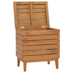 Cesto Portabiancheria 40x30x45 cm in Massello di Teak
