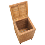 Cesto Portabiancheria 40x40x70 cm in Massello di Teak