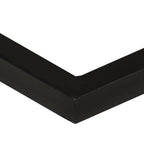 Tavolino Laterale a Forma di U 45x30x61 cm in Massello Acacia