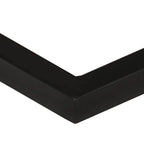 Tavolino Laterale a Forma di U 45x30x61 cm in Massello di Mango