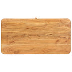 Tavolino da Salotto 100x50x40 cm in Legno Massello di Acacia