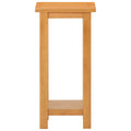 Tavolino da Salotto 27x24x55 cm in Massello di Rovere