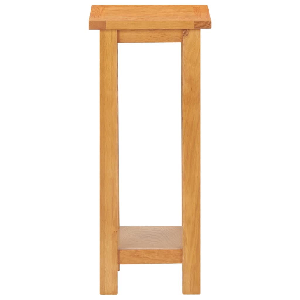 Tavolino da Salotto 27x24x55 cm in Massello di Rovere