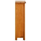 Libreria Stretta 45x22,5x82 cm in Massello di Rovere