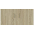 Armadietto da Parete Rovere Sonoma 80x39x40cm Legno Multistrato