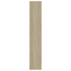 Libreria Rovere Sonoma 36x30x171 cm in Legno Multistrato