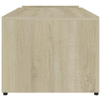 Tavolino da Salotto Rovere Sonoma 90x45x35 cm Legno Multistrato