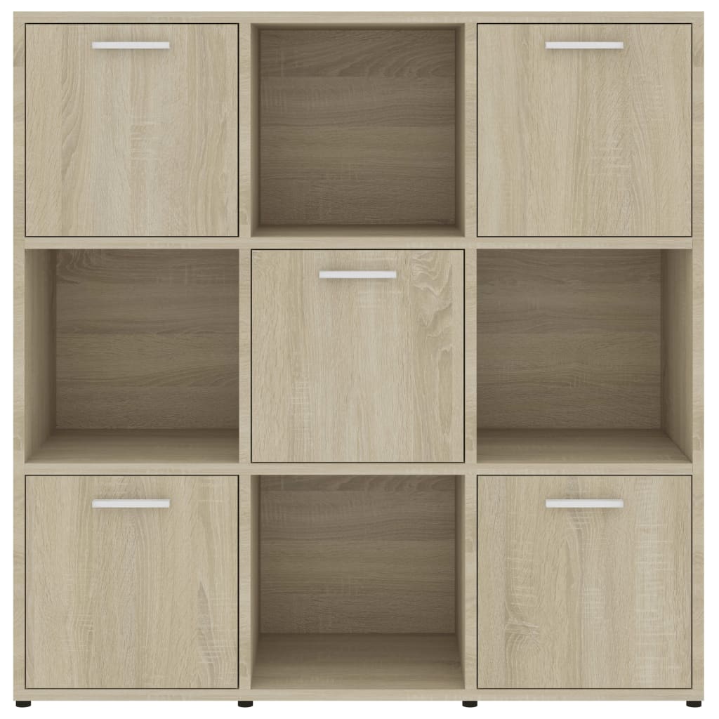Libreria Rovere Sonoma 90x30x90 cm in Legno Multistrato