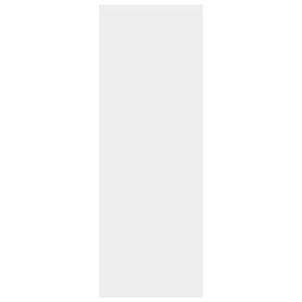 Scaffale a Parete Bianco 45,1x16x45,1 cm in Legno Multistrato