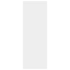 Scaffale a Parete Bianco 45,1x16x45,1 cm in Legno Multistrato