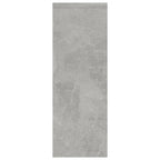 Scaffale a Parete Grigio Cemento 45,1x16x45,1 Legno Multistrato
